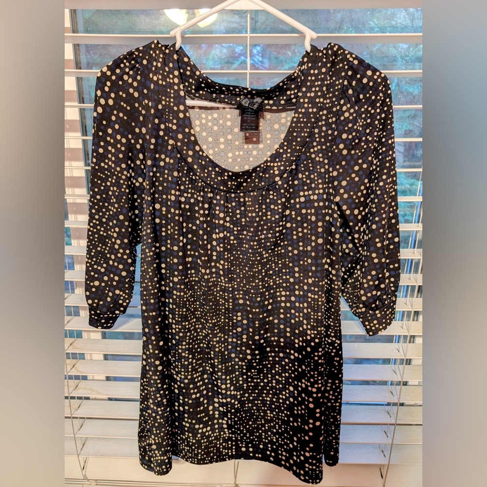 Black and White Tunic Small